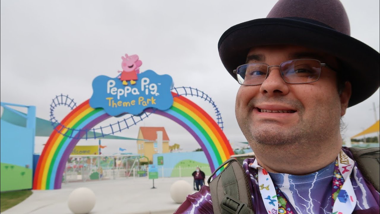 2022 Peppa Pig Theme Park Preview Day Full Tour POV Rides, Food!
