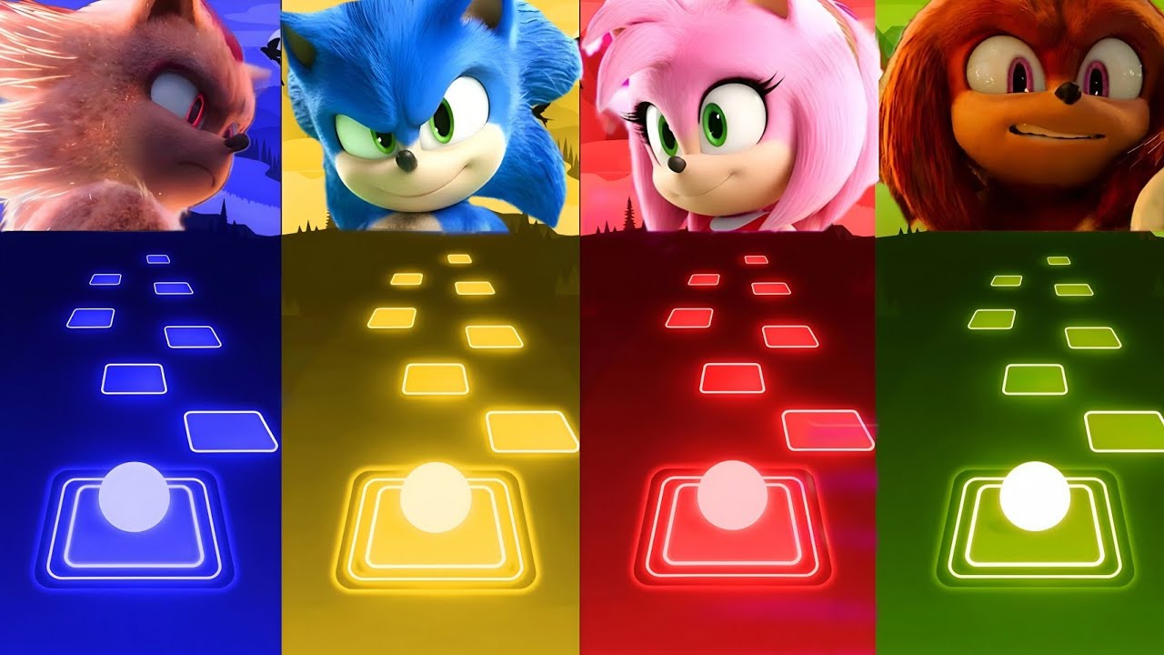 🔴 Sonic SUPER 😱 OTHER HEDGEHOG 3 Tiles Hop 🎯 Cedm rush 🟢 #03