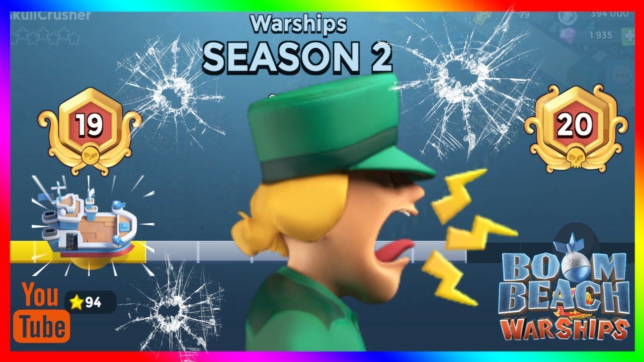 Boom Beach//S2 of WARSHIPS//Unlocking 5th ER *LIVE* META *PUSH* RANK 19