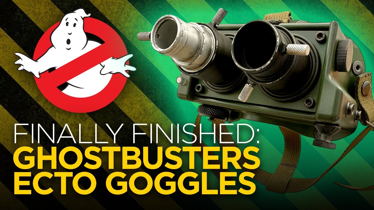 DIY Ghostbuster Ecto Goggles