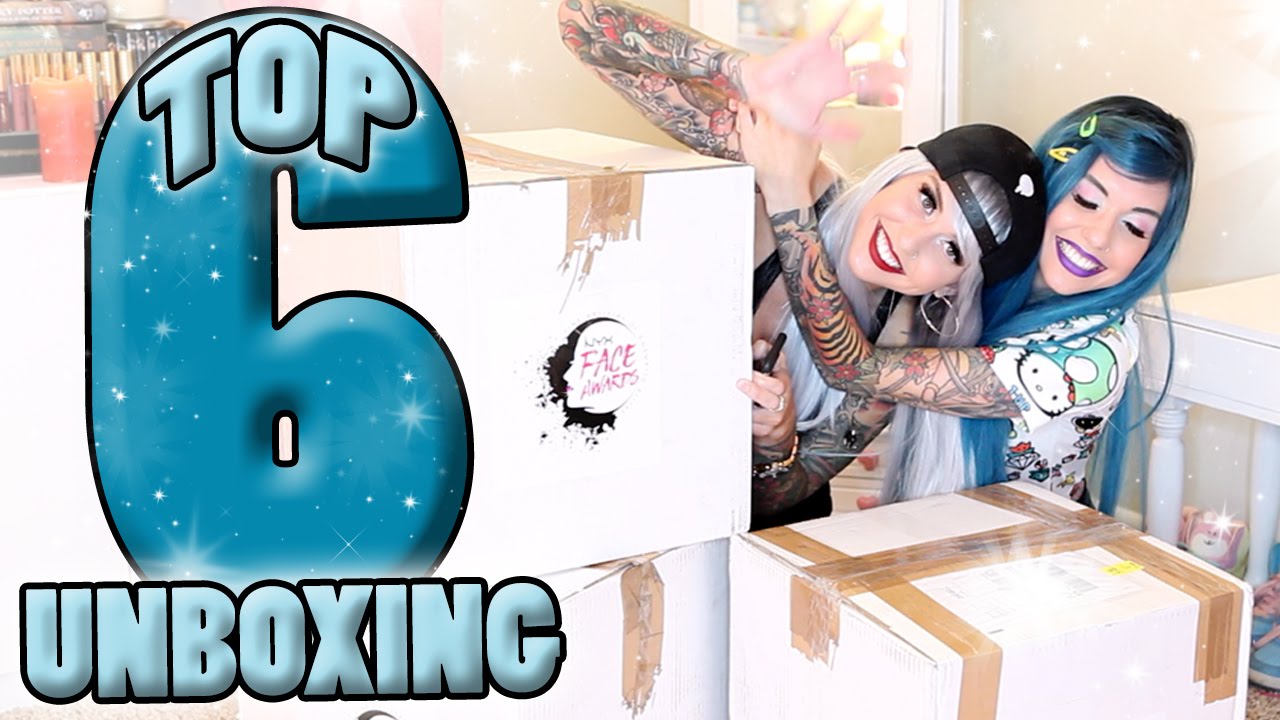 TOP 6 UNBOXING! | NYX Face Awards 2016