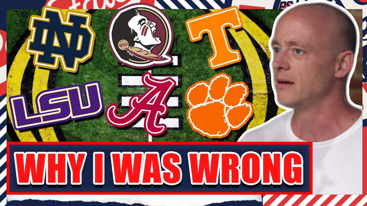 I Was Wrong About LSU & Tennessee + How I Missed FSU & Alabama - Josh Pate Cut