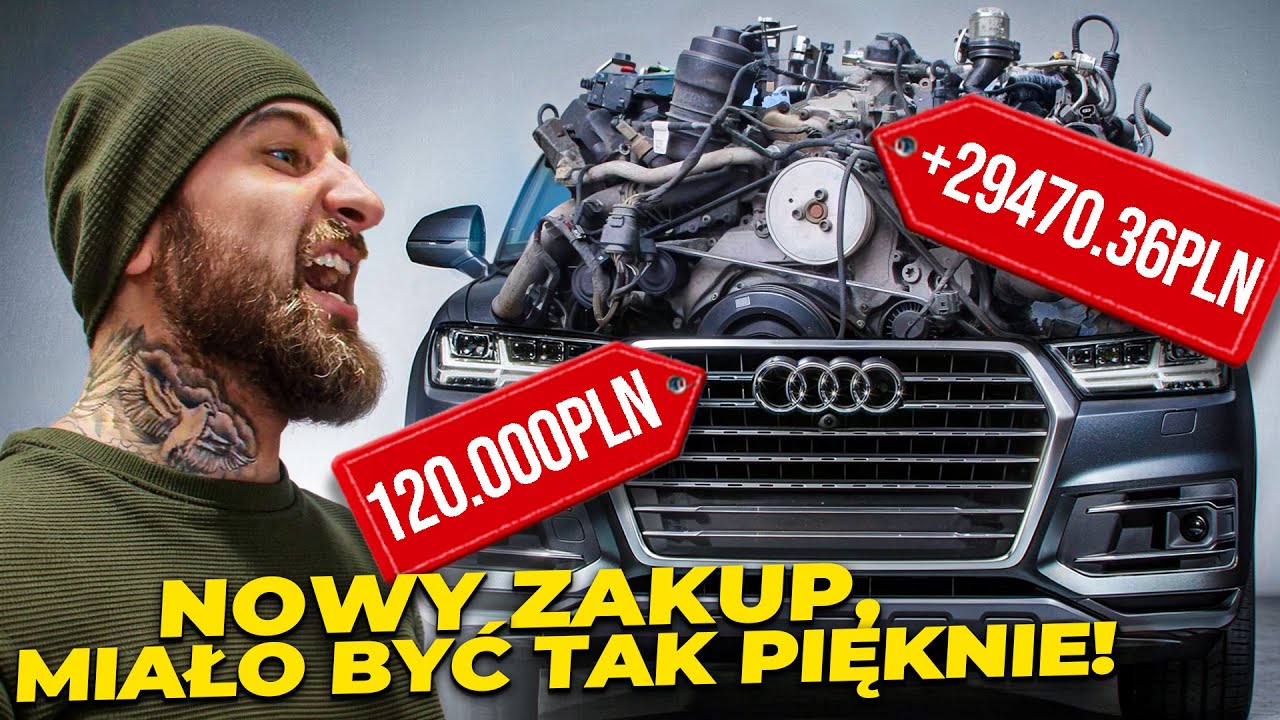 Taki nietypowy dźwięk że trzeba było wyciągnąć silnik w Audi Q7 2015r.