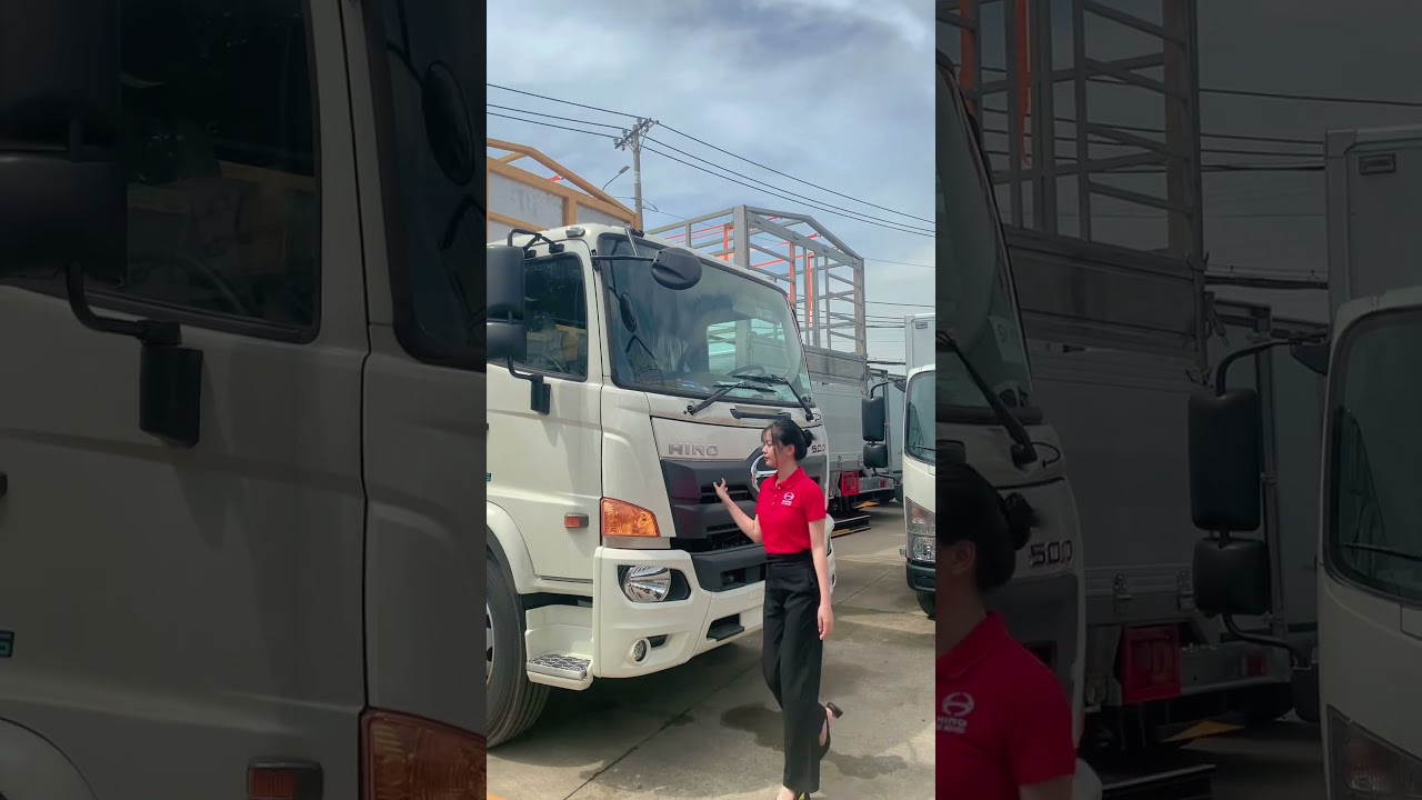 L&ecirc;n s&oacute;ng cho anh chị Hino FL 🚛 #xetai #hinofl #hino500 #xetaihino #youtubeshorts
