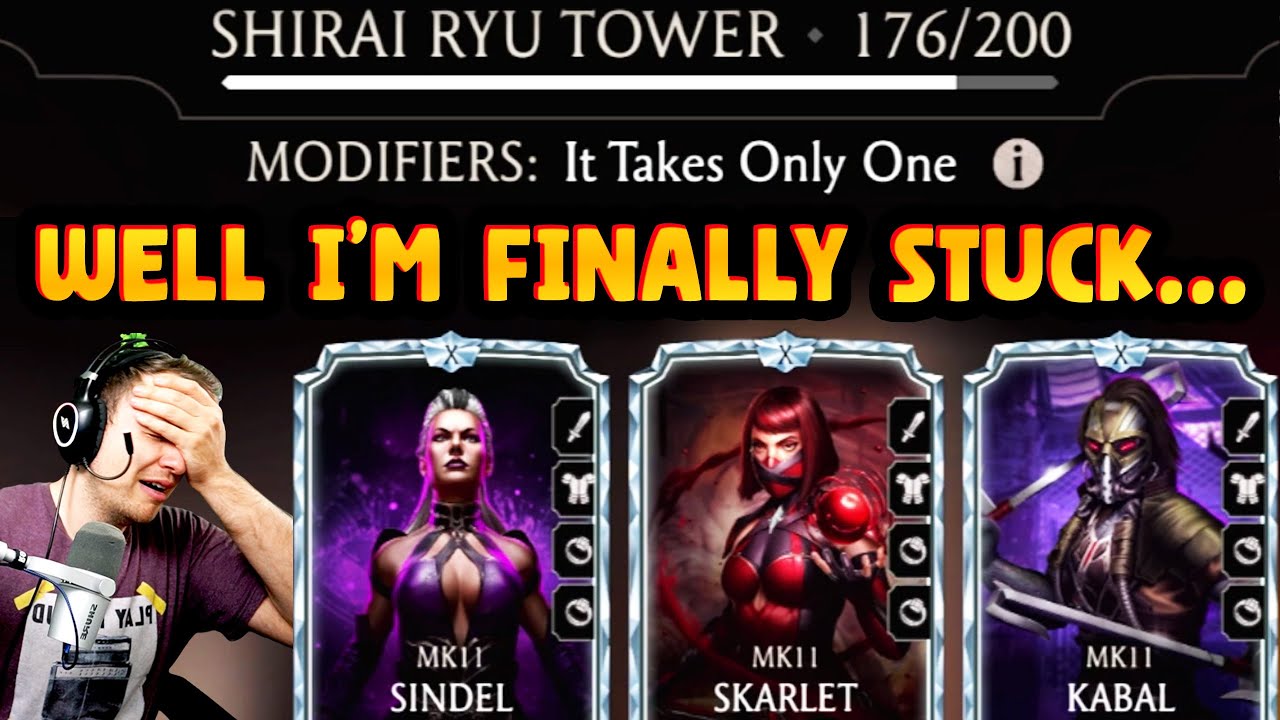 MK Mobile. Fatal Shirai Ryu Tower Battle 176 Destroyed Me. Noob vs. The HARDEST TOWER in MK Mobile!