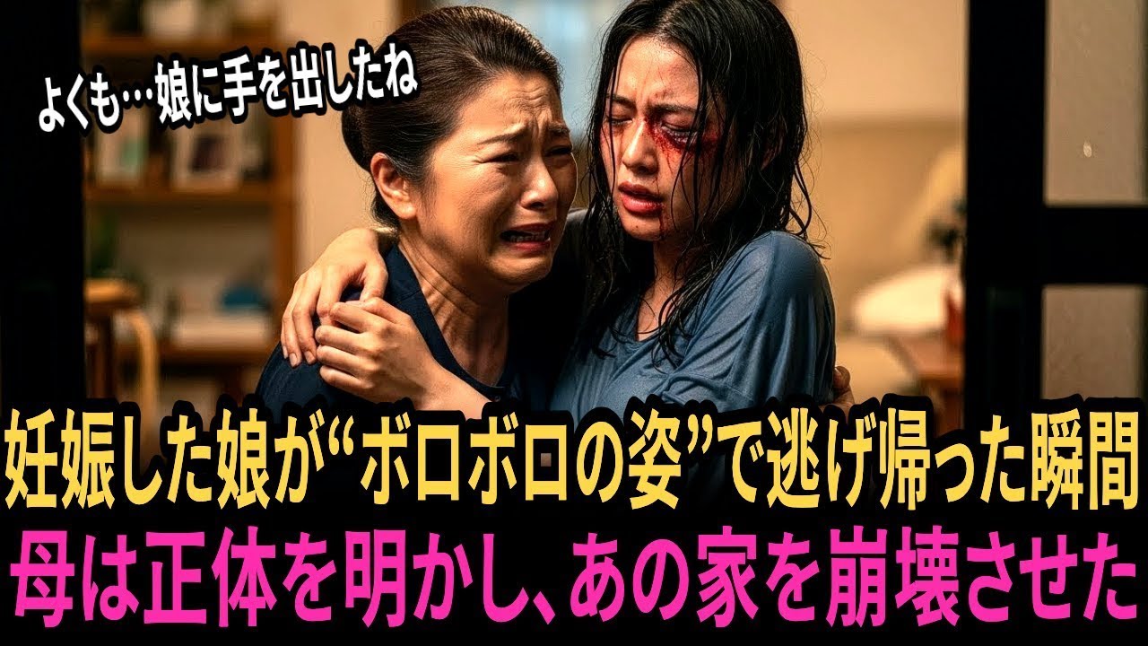妊娠八ヶ月の娘が深夜に逃げ帰った——その姿を見た瞬間、母は“封印してきた顔”を開いた