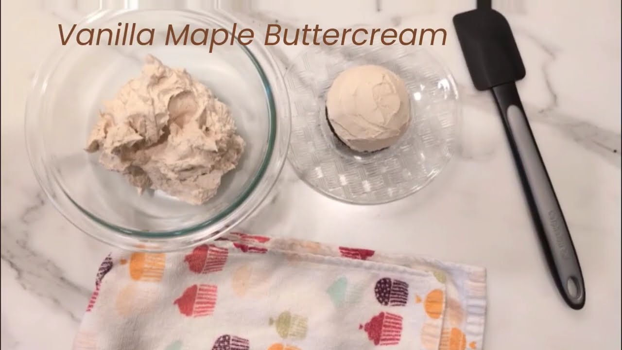 Vanilla Maple Buttercream