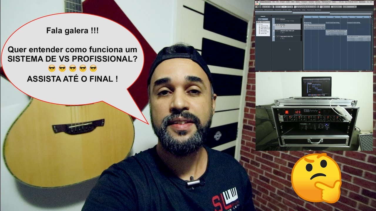 MONTANDO SISTEMA DE VS PROFISSIONAL ( Mac + Placa + Amp 8 Fones + Cabos + DAW )