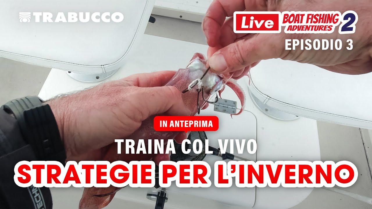 TRAINA col VIVO: STRATEGIE e consigli per la PESCA ❄INVERNALE❄» LBFA S2E3 ANTEPRIMA