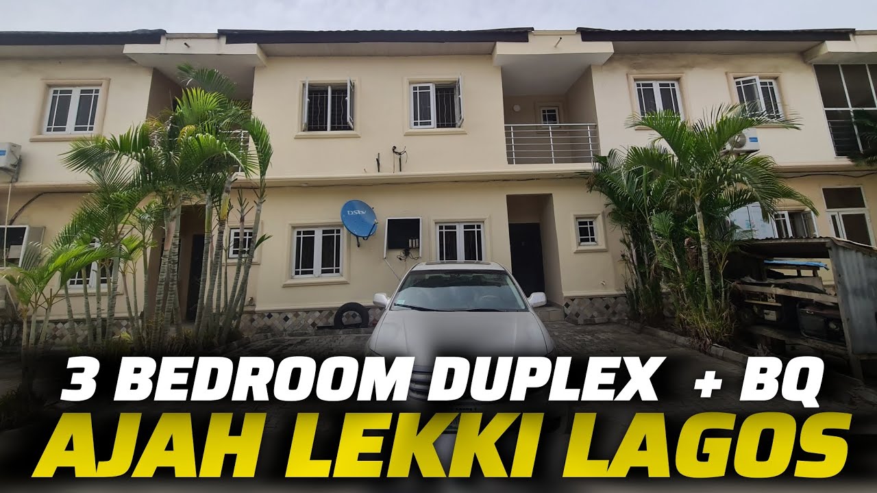 #DistressSale - 3 Bedroom Terrace Duplex with a Bq Ajah Lekki Lagos
