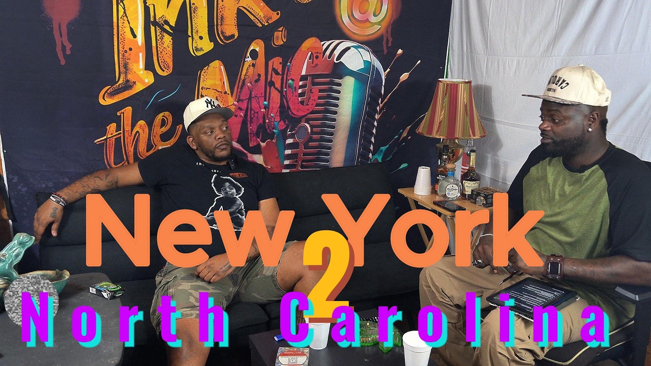 Ep.002 Ink'd @ the Mic sits down with Broadway Bisc and talk his travel from NY. to NC.