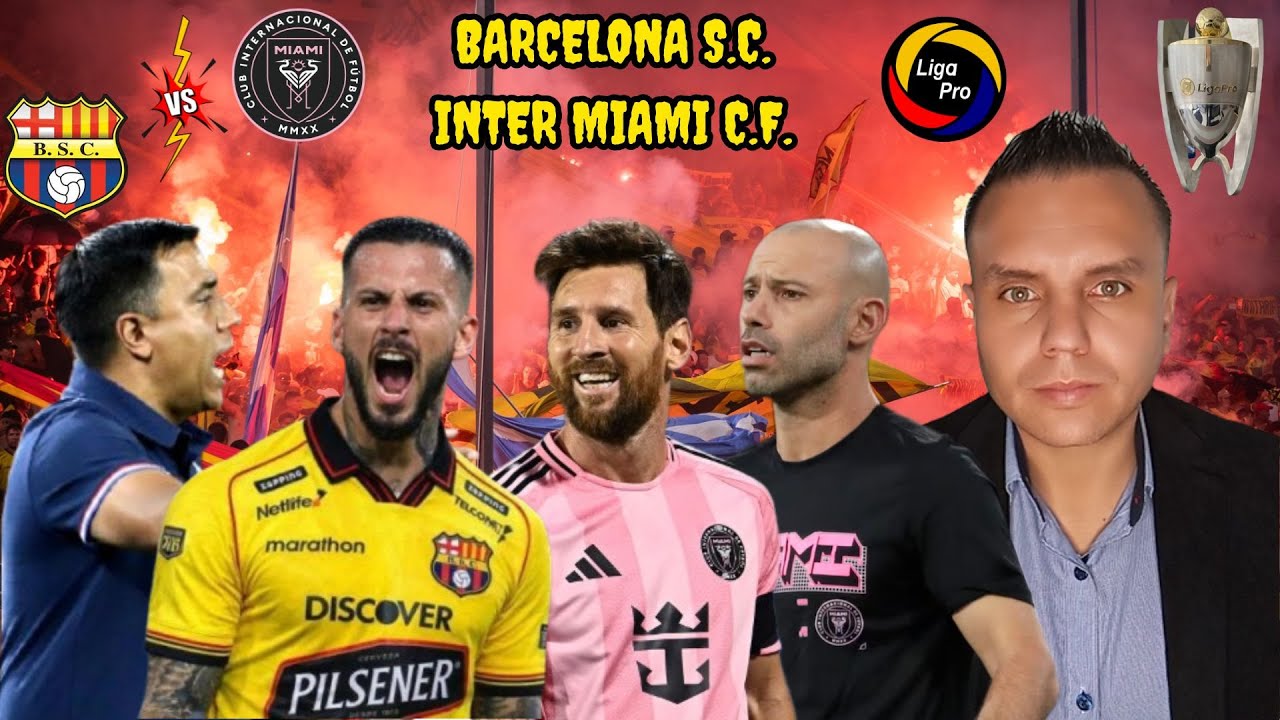 #ENVIVO 🟡⚫🔴 ANÁLISIS: #BARCELONASC 2 #INTERMIAMI 2 ⚽🎙️