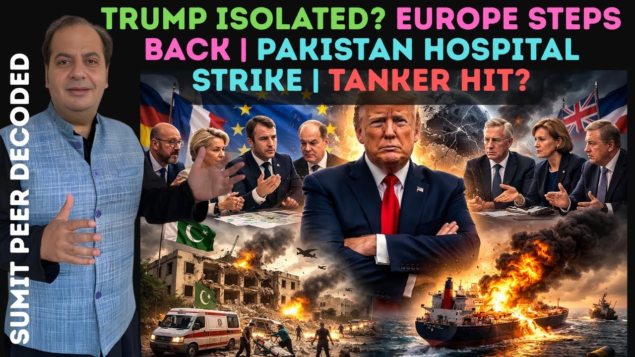 Trump Isolated? Europe Steps Back | Pakistan Hospital Strike Claim | Tanker Hit? || SUMIT PEER SHOW
