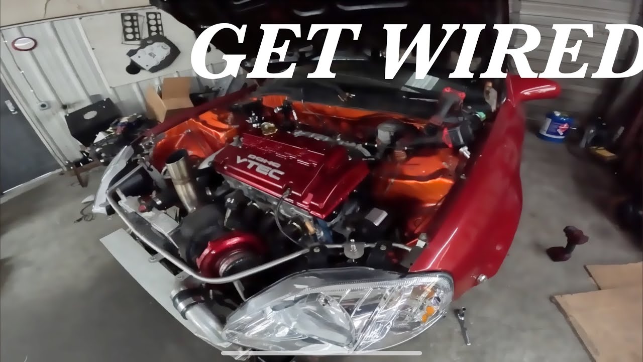 FuelTech 4cyl universal harness conversion for H and B series.