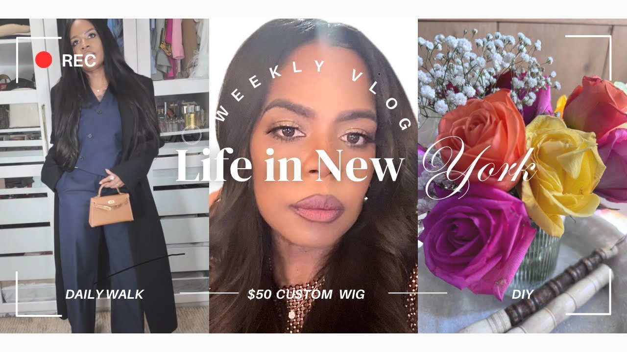 Shocking: I Got a $50 Custom Wig made in New York | NYC Vlog
