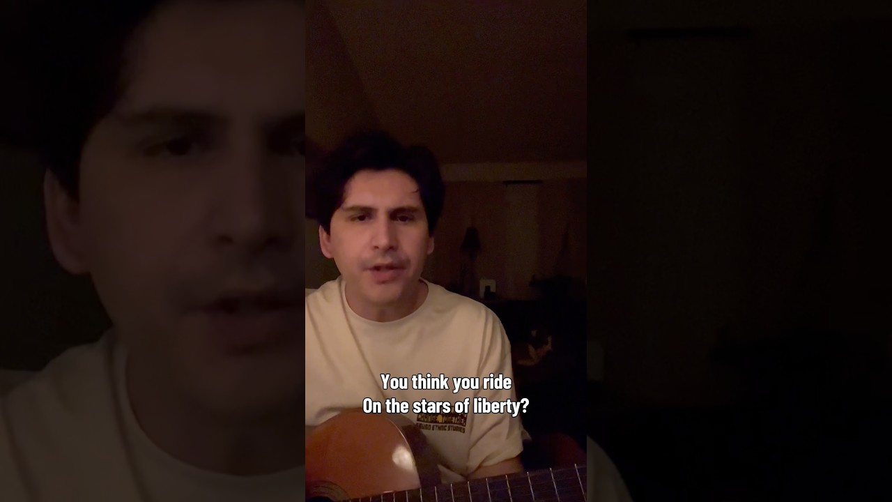 Look around and see your losing your humanity #acoustic #protest
