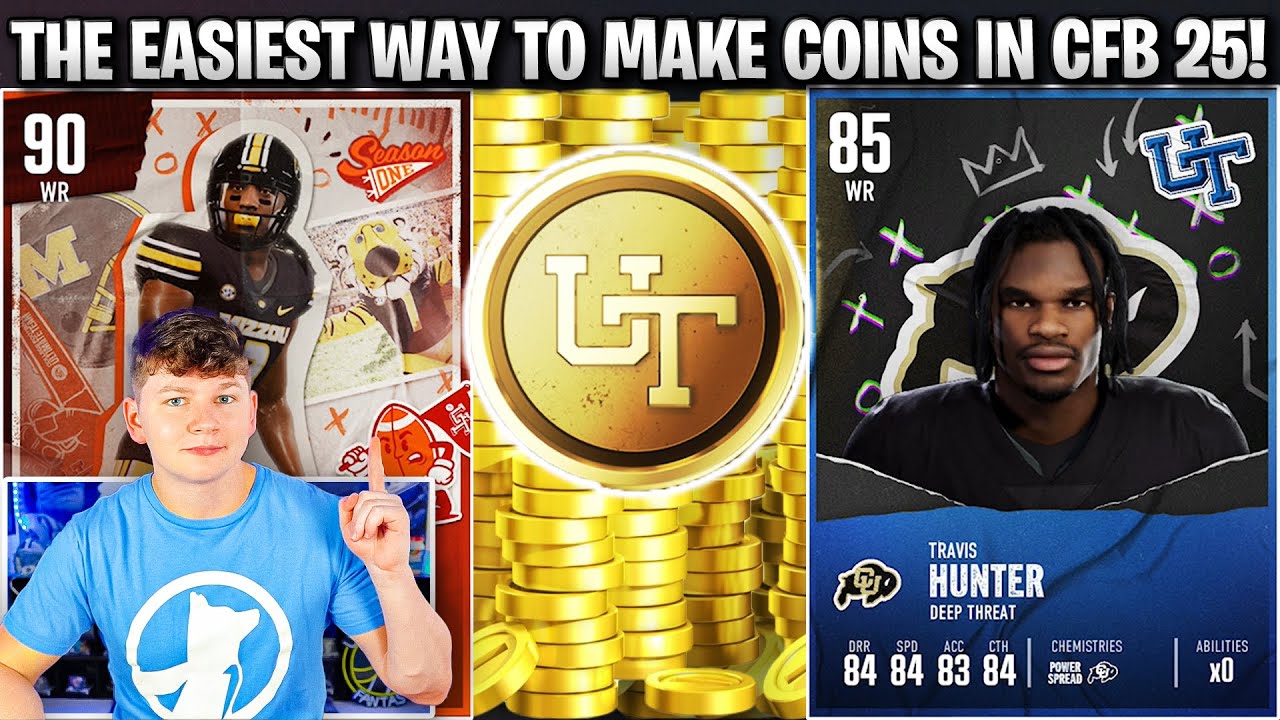 THE EASIEST WAY TO MAKE COINS IN CFB 25 ULTIMATE TEAM!