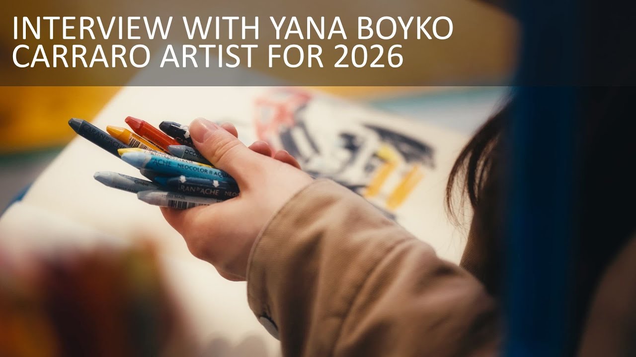 Interview with Yana Boyko: Carraro artist for 2026