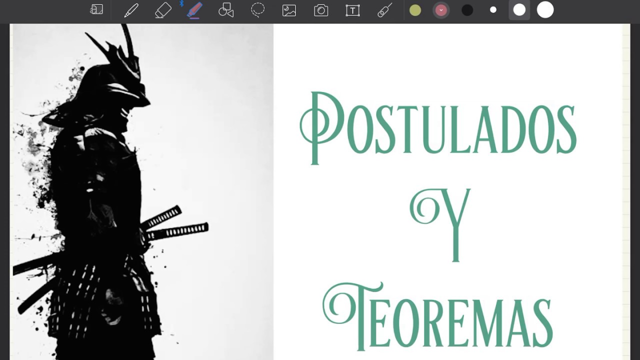 Algebra de Boole: Postulados y teoremas