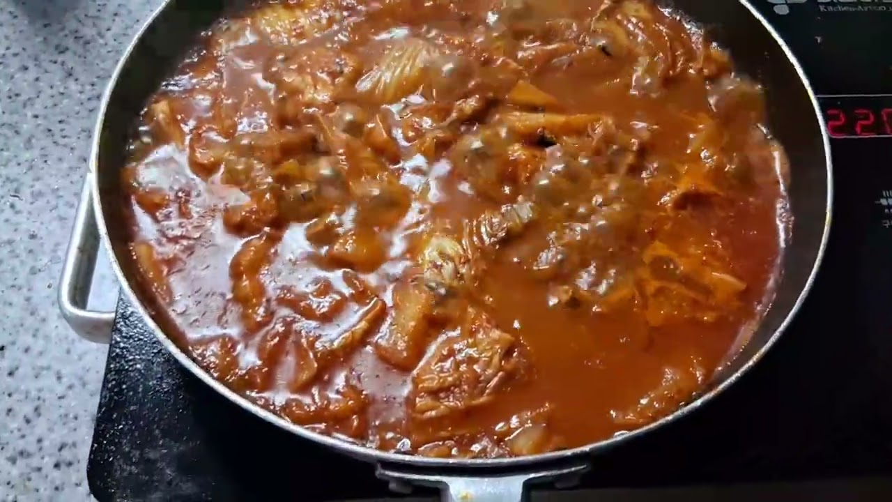 #요리#돼지김치(짜글이)찌개#이수근#짜글이(레시피 참고)