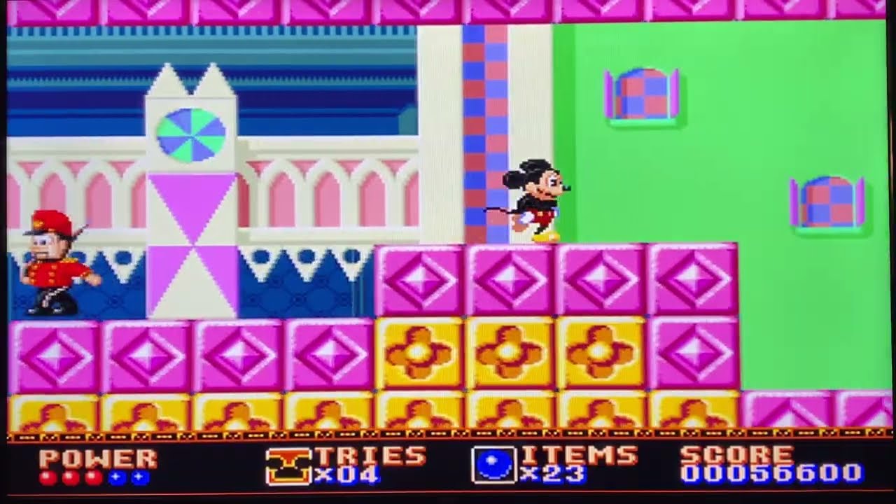 Castle of illusion for Genesis stage 2