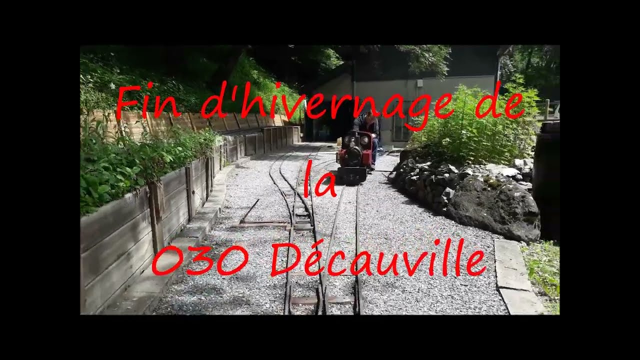 Fin d'hivernage de la 030 Décauville