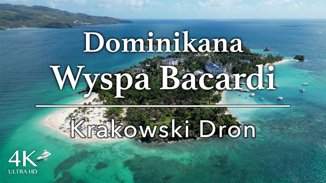 Dominikana - Wyspa Bacardi (Cayo Levantado) - 4K Dron DJI mini 3 pro