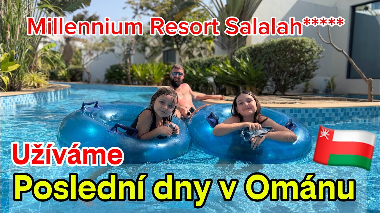 Poslední dny v teple  🥹🌴 OMÁN - Millennium Resort Salalah***** | Nákupy, potápění, pláž 🇴🇲