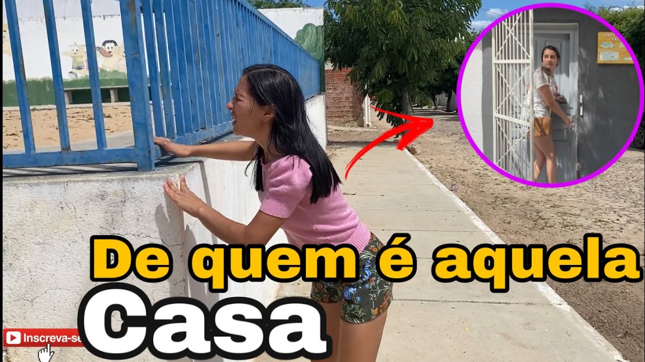 TENHO QUE DESCOBRIR PRA ONDE ELA VAI