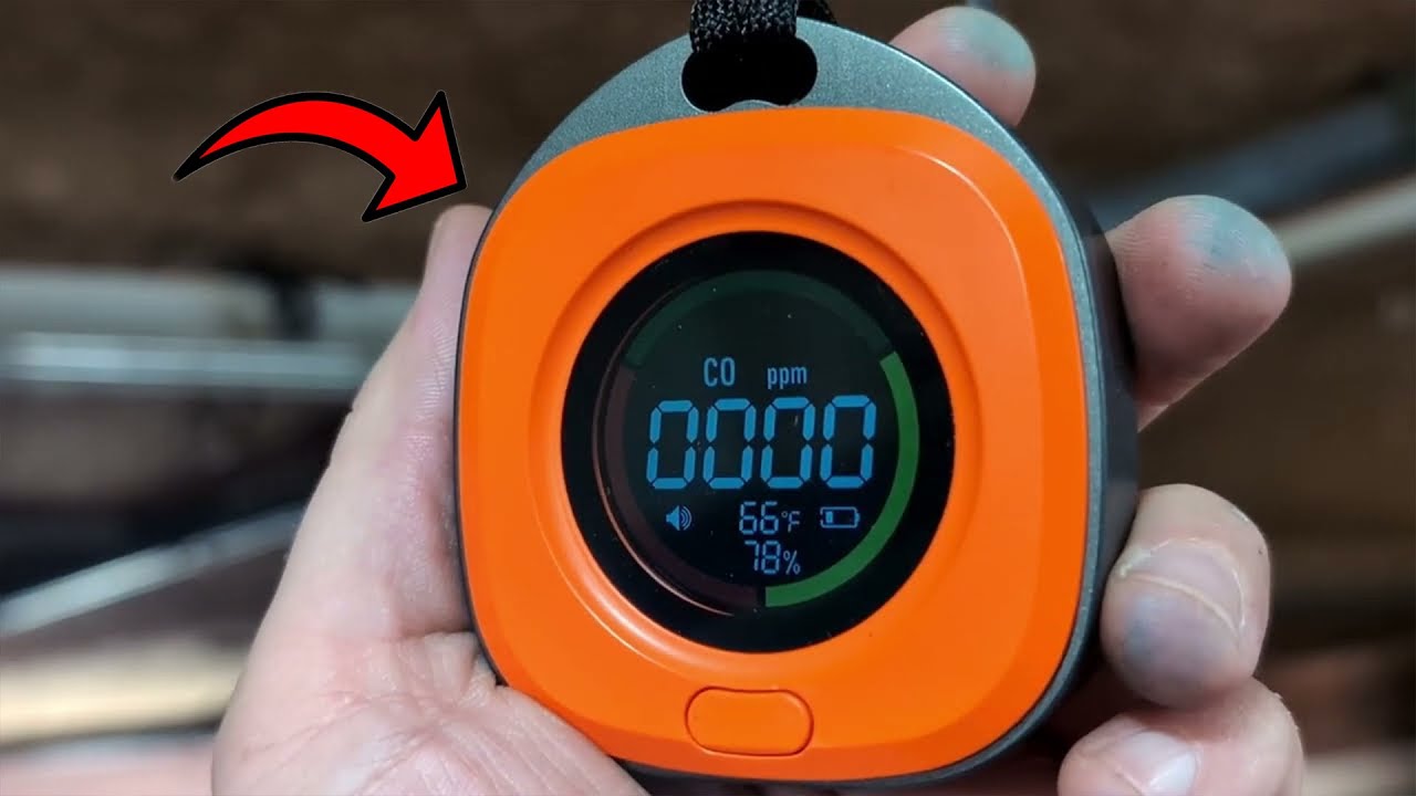Travel-Friendly Carbon Monoxide Detector