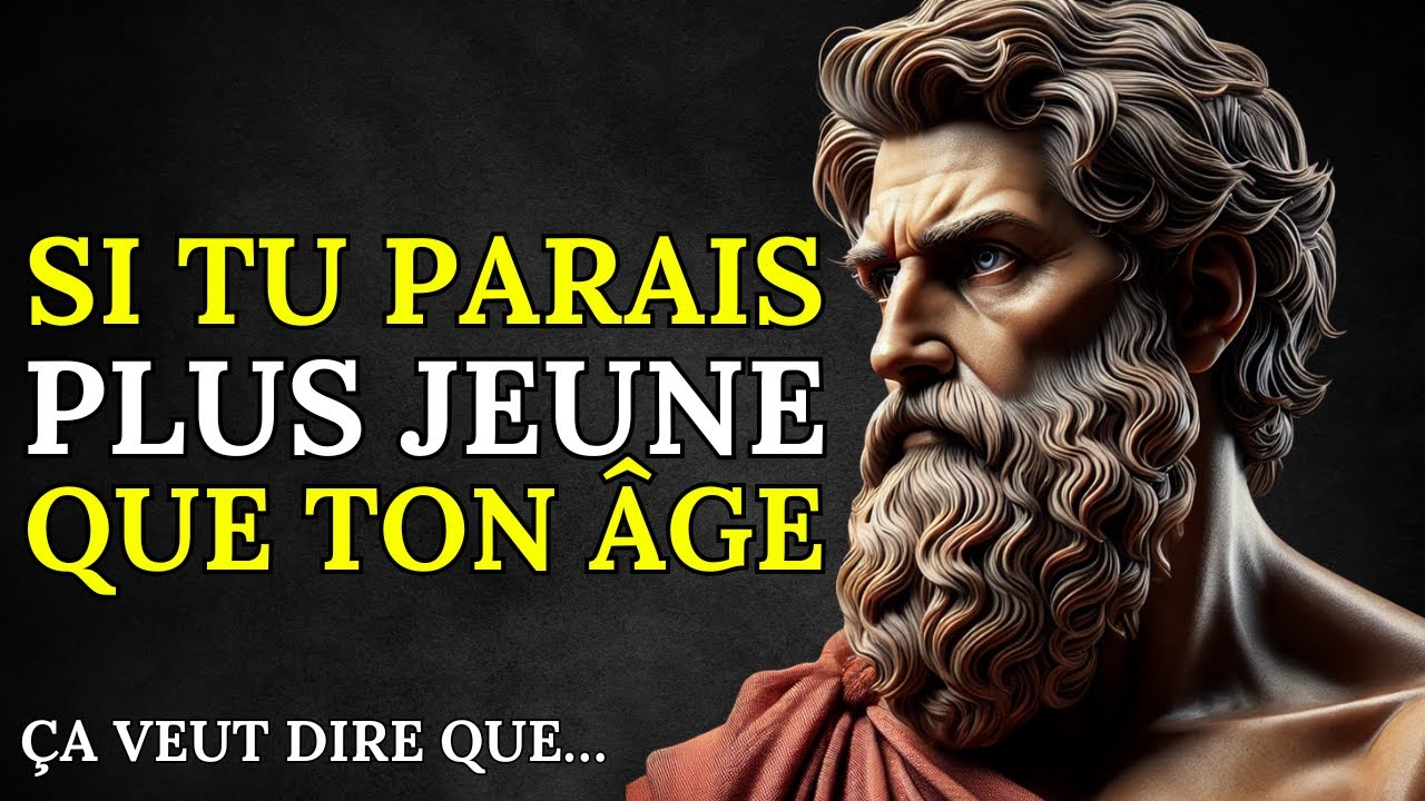 7 Raisons Cachées pour Lesquelles Tu Fais Plus Jeune Que Ton Âge | Sagesse Stoïcienne