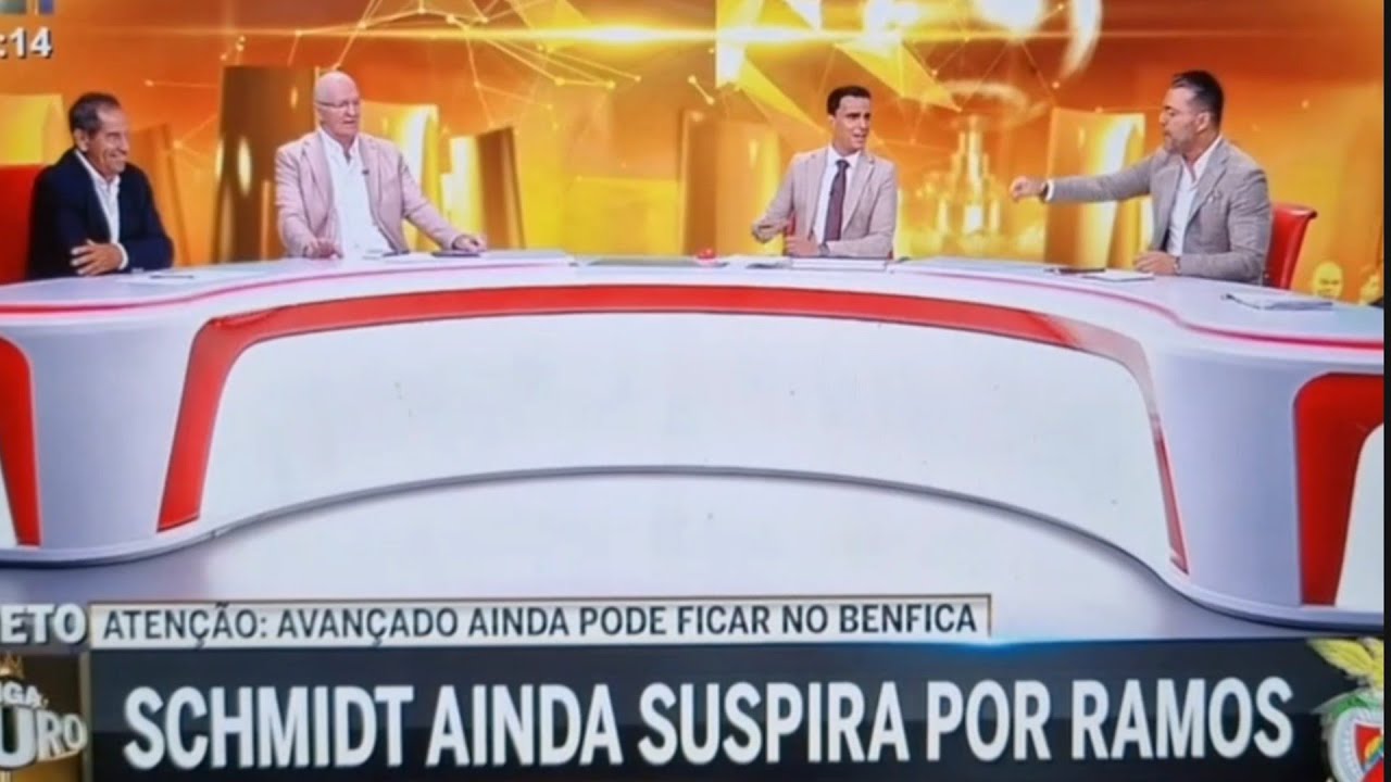 Jos&eacute; Calado , tirou o microfone, Amaral mandou-o embora  CMTV  LIGA DE OURO 1/9/2026