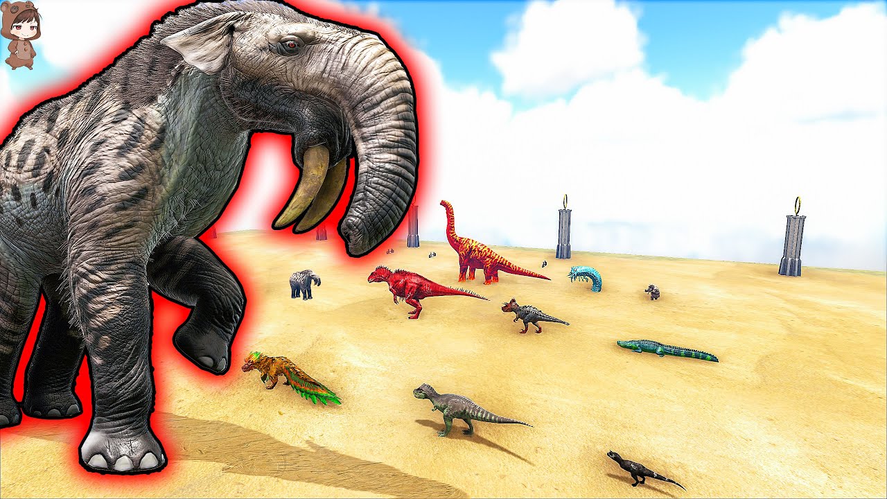 [ARK Additions] Deinotherium VS Mod Dinosaurs| ARK Mod Battle Ep.314
