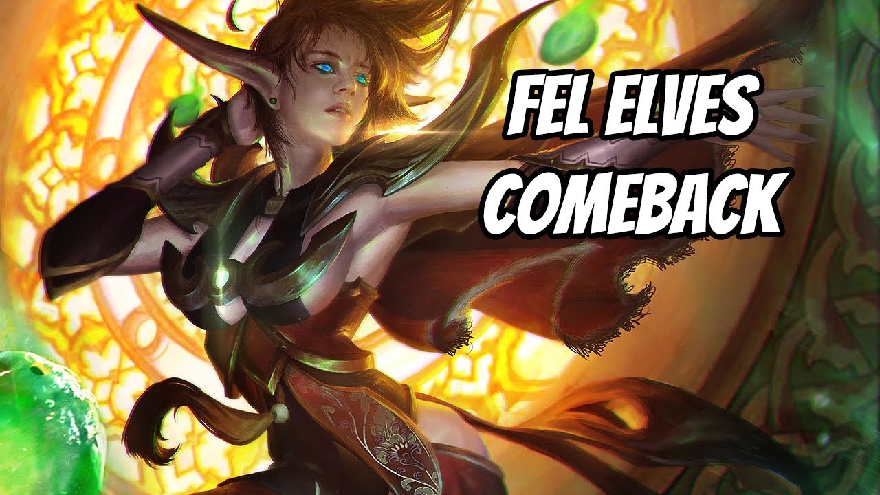 Dark Ages of Warcraft - Fel Elves Comeback