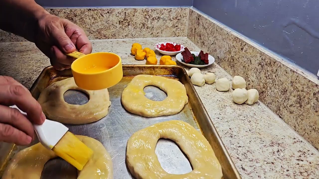 Como hacer mini roscas con 2 tazas de harina 