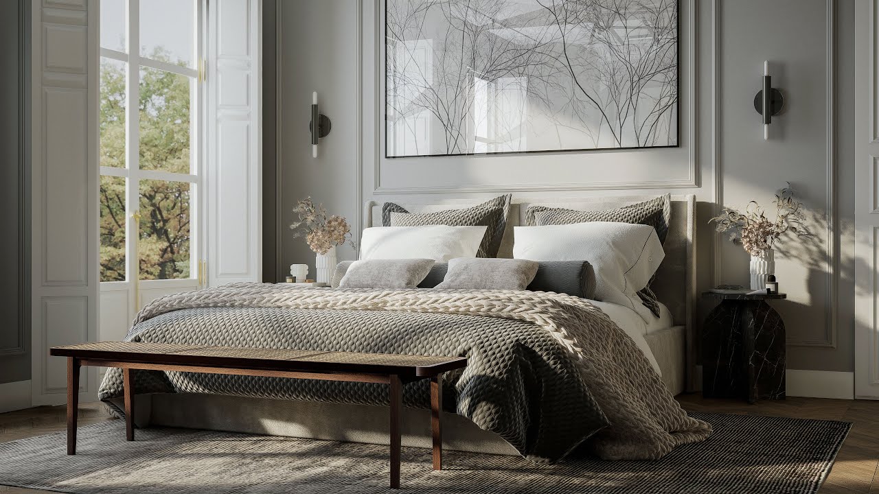 Bedroom visualization | Unreal Engine 5 | 4K
