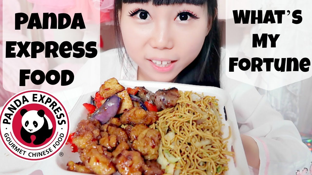 Eating Panda Express Food | What&rsquo;s My Fortune