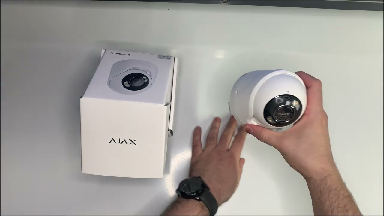 Мережева відеокамера Ajax TurretCam HL (5 Mp/2.8 mm) white [НОВИНКА!]