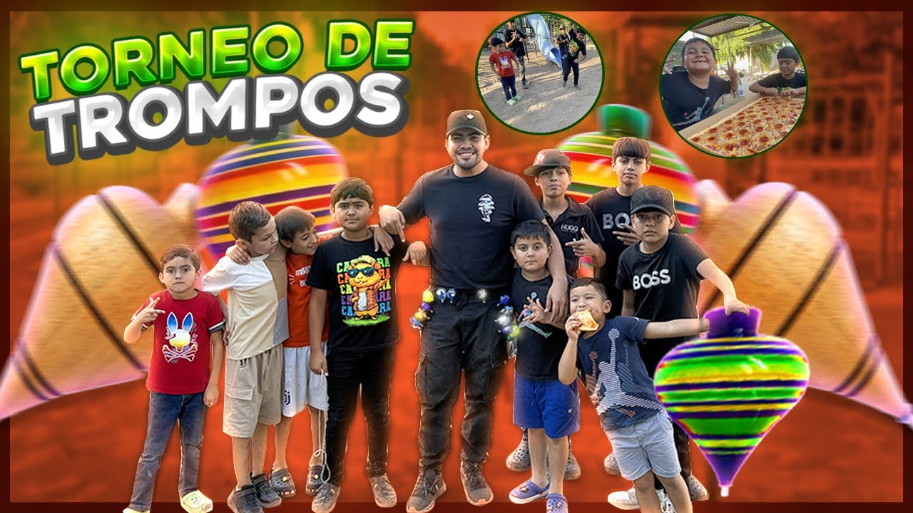 TORNEO DE TROMPOS 🔥 EN EL BARRIO CON LA PLEBADA 🚀/ponchuelas arce 