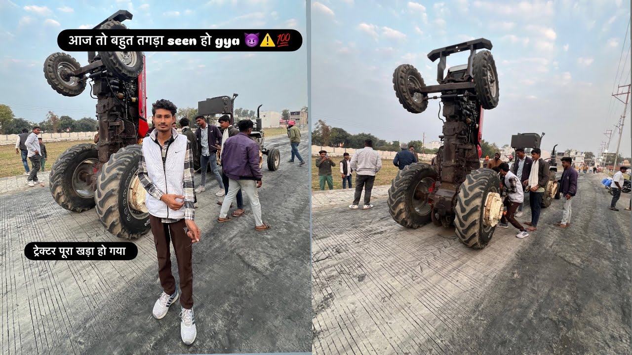 आज तो बहुत ही ख़तरनाक ⚠️ seen हो गया// रॉकेट 🚀 को पूरा टोचन में उठा दिया!! 7250 Vs eicher Tochan 