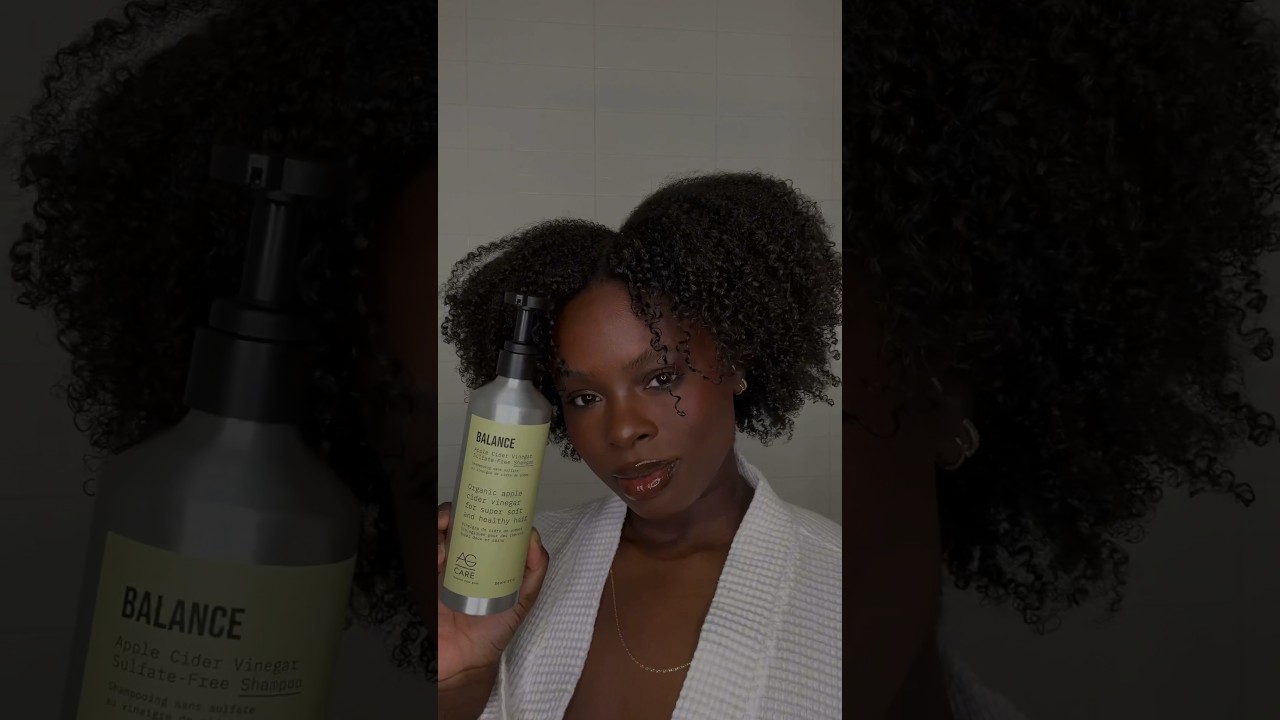 Best Shampoo For Natural Hair | Defined Curls Using Balance AG Care