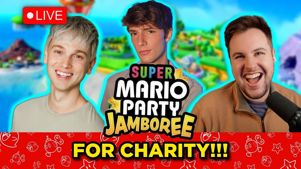 Mario Party Charity Stream with @michaellorz13 and @KoiJayx