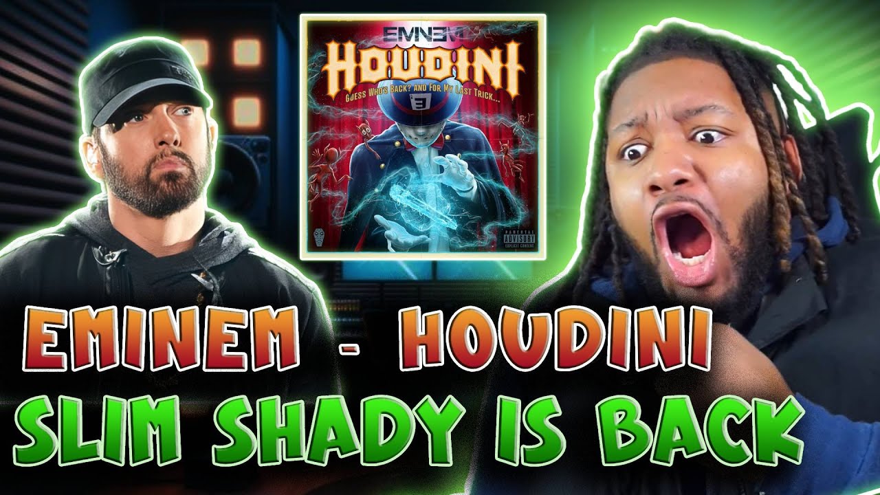 EMINEM BOUTTA DROP A NUKE!! | FIRST REACTION TO Eminem - Houdini (REACTION!!!)