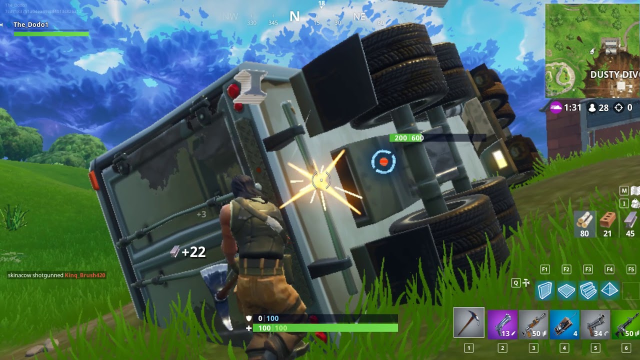Fortnite Solo Challenge (With End-Game Commentary)