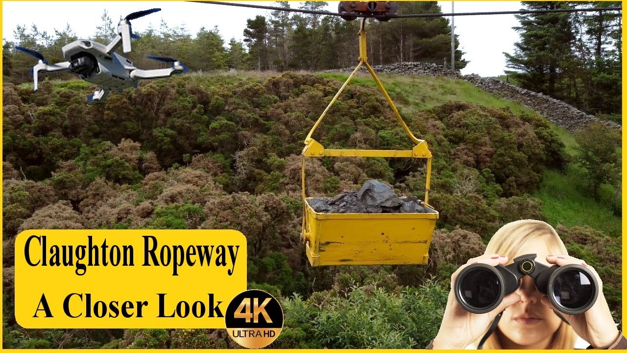🌍Claughton  Ropeway 2021 ( A closer Look ) 4k Ultra HD...🔍
