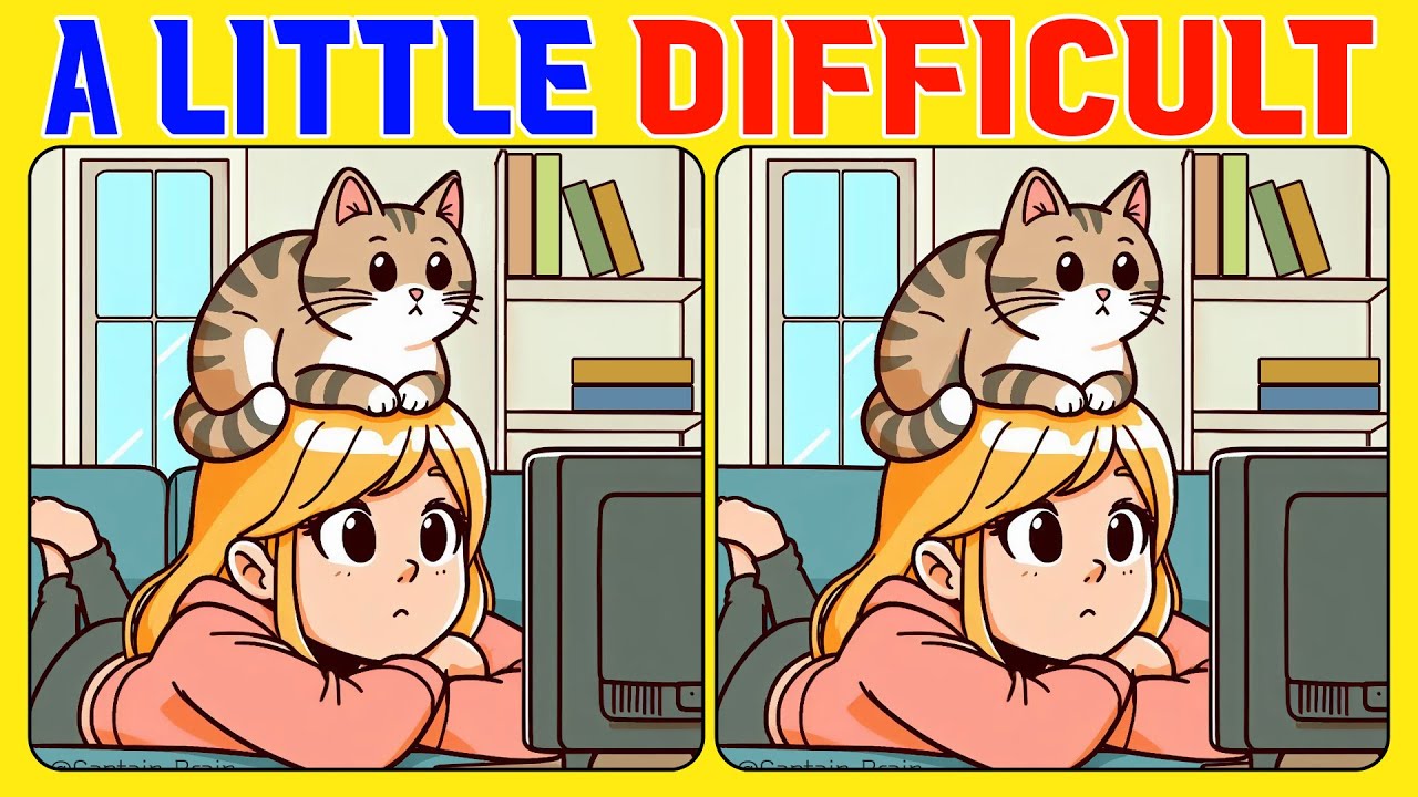 🧠🧩Spot the Difference | Boost Your Brain 《A Little Difficult》