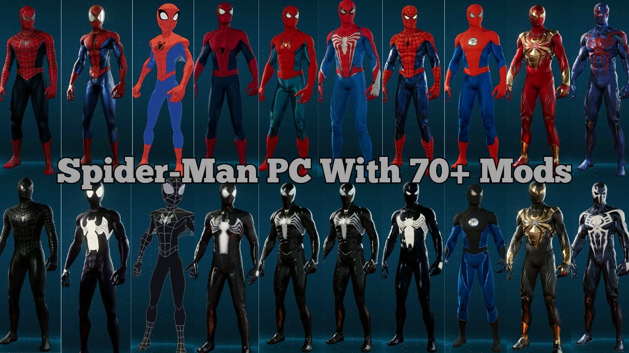 Spider Man PC with 70+ mods | Swinging Mod | Running Mod