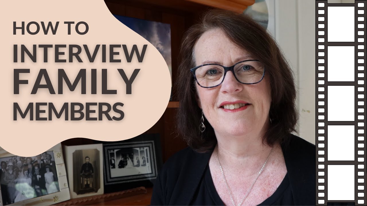 Interview Family Members - Record Family Stories for Future Generations 💜