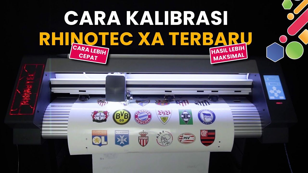 CARA KALIBRASI MESIN CUTTING RHINOTEC XA SERIES CCD TERBARU