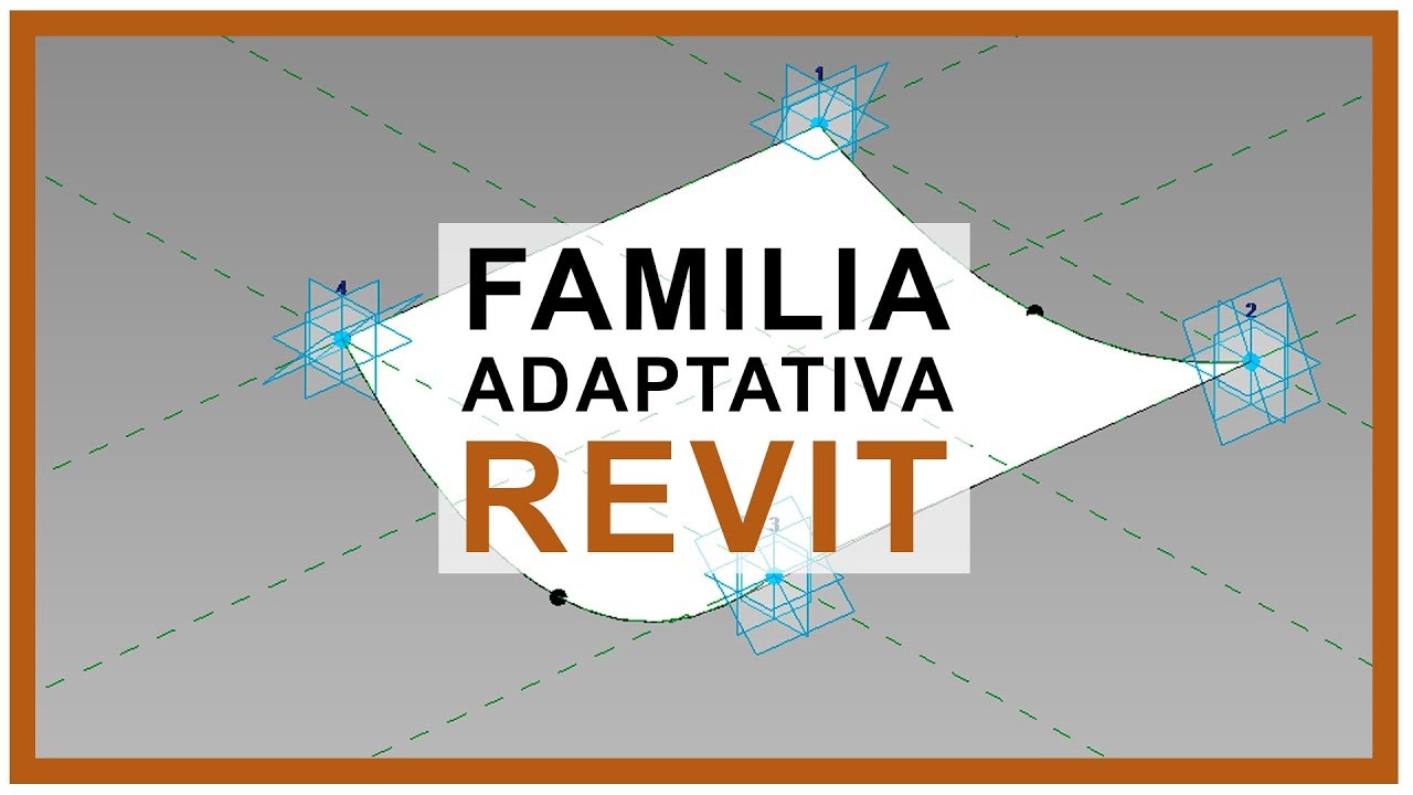 BIM DIY:  Cómo hacer una Familia Adaptativa en Revit